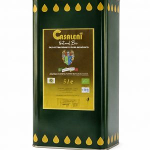 Olio extravergine d'oliva biologico da 5 lt (fustino)