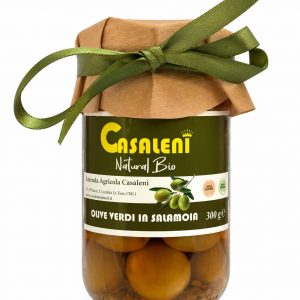 Olive verdi in salamoia da 300 gr
