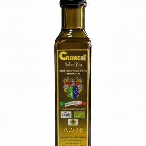 Olio extravergine d'oliva biologico da 250 ml
