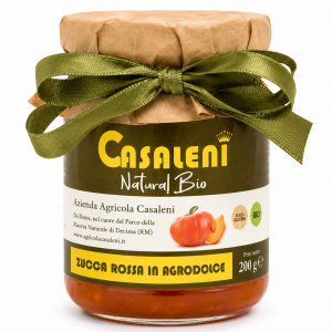 Zucca rossa in agrodolce da 200 gr
