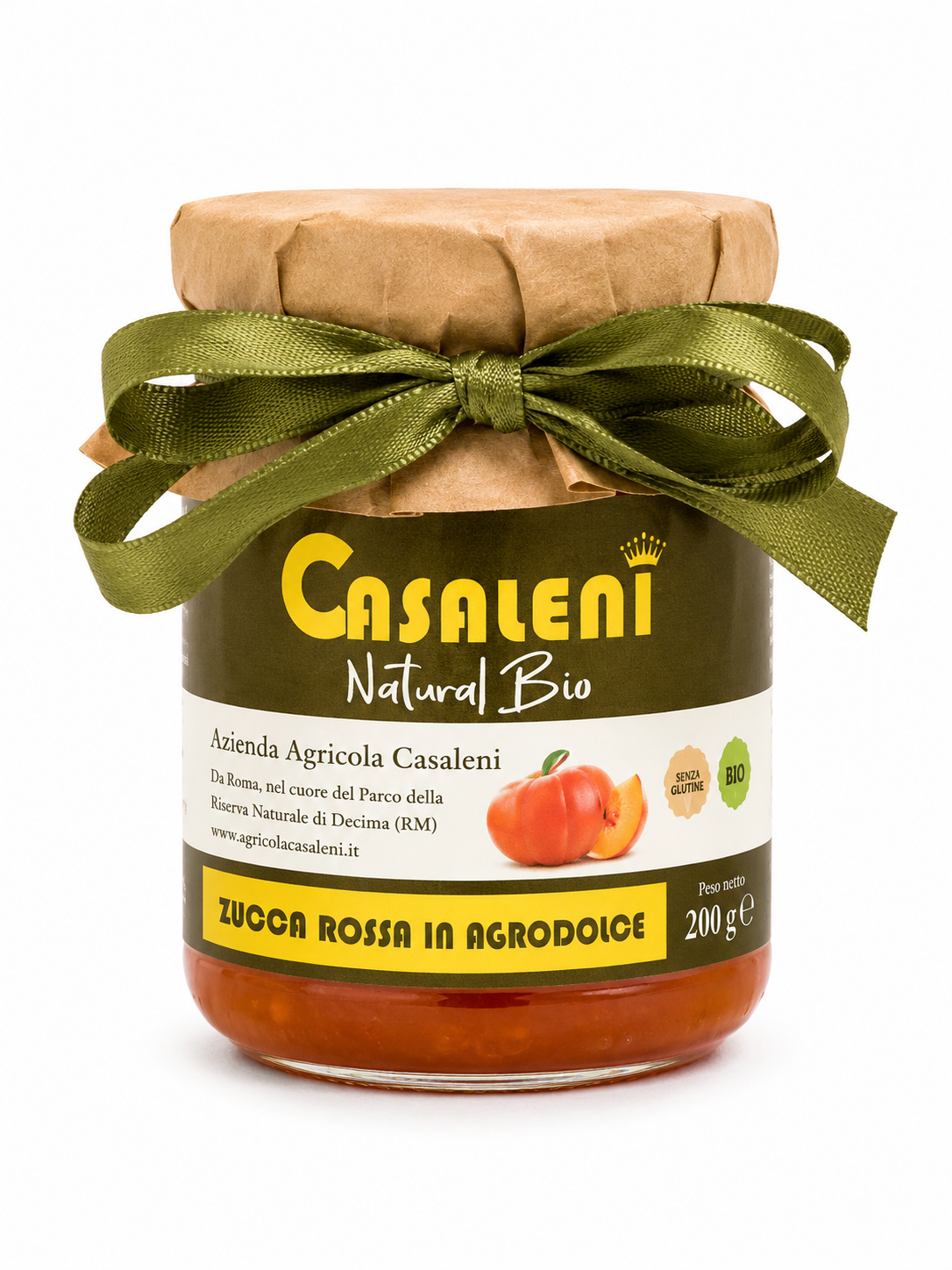 Zucca rossa in agrodolce da 200 gr