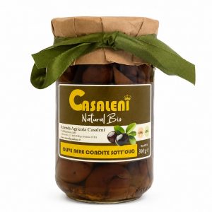 Olive nere sott'olio da 300 gr