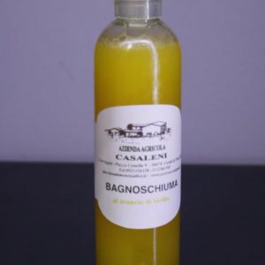 Bagnoschiuma all'olio d'oliva ed olii essenziali do arancio amaro da 250 ml