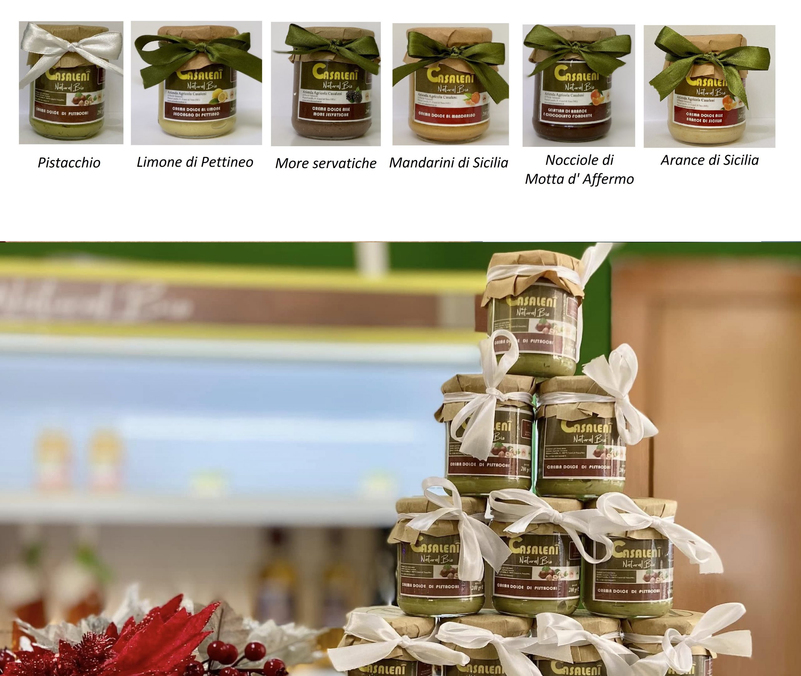 Natale 2025 - Le creme dolci Casaleni